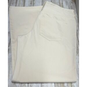 J.Crew 84 Low Rise Wide Leg Jeans Cream Off-White Denim Size 30 ecru Wash NWT